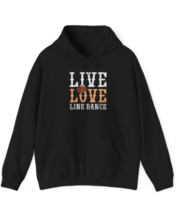 Live Love Line Dance Hoodie | Unisex Sweatshirt for Dancers, Country Music Lovers, Gift for Dance Enthusiasts, Cozy Casual Wear, [...]