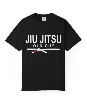 Jiu Jitsu Old Guy T-Shirt, Unisex Casual Tee, Martial Arts Apparel, Gift for BJJ Lovers, Birthday, Sportswear, Workout Top
