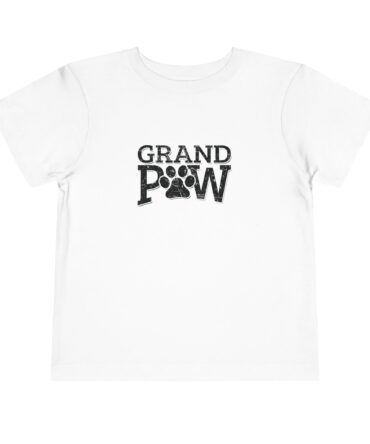 Grand Paw Toddler Short Sleeve Tee - Cute Pet Lover Shirt, Gift for Dog Grandparents, Kids' Animal Apparel, Birthday Gift, Adorable [...]
