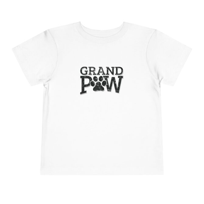 Grand Paw Toddler Short Sleeve Tee - Cute Pet Lover Shirt, Gift for Dog Grandparents, Kids' Animal Apparel, Birthday Gift, Adorable [...]